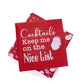 On the Nice List Cocktail Napkins