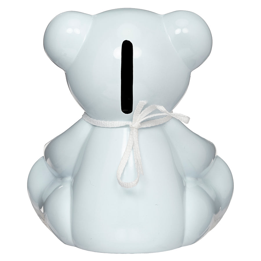 Blue Bear Bank w/Cross Charm