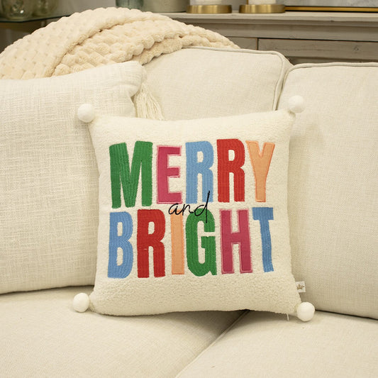 Merry and Bright Pillow