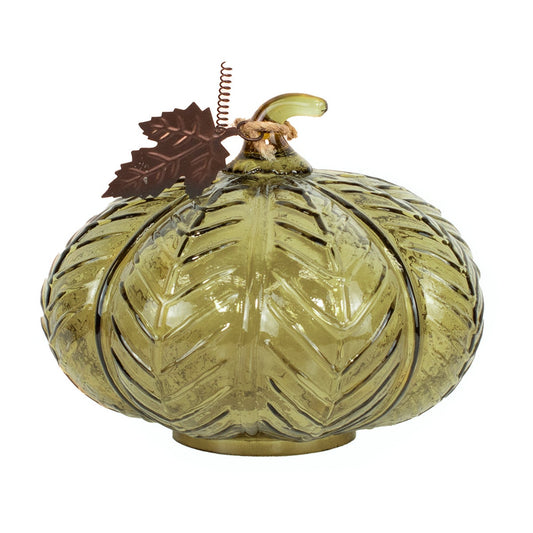 Darby Pumpkin Green 8"