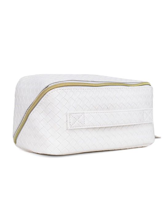 Jolee Cosmetic Bag in White
