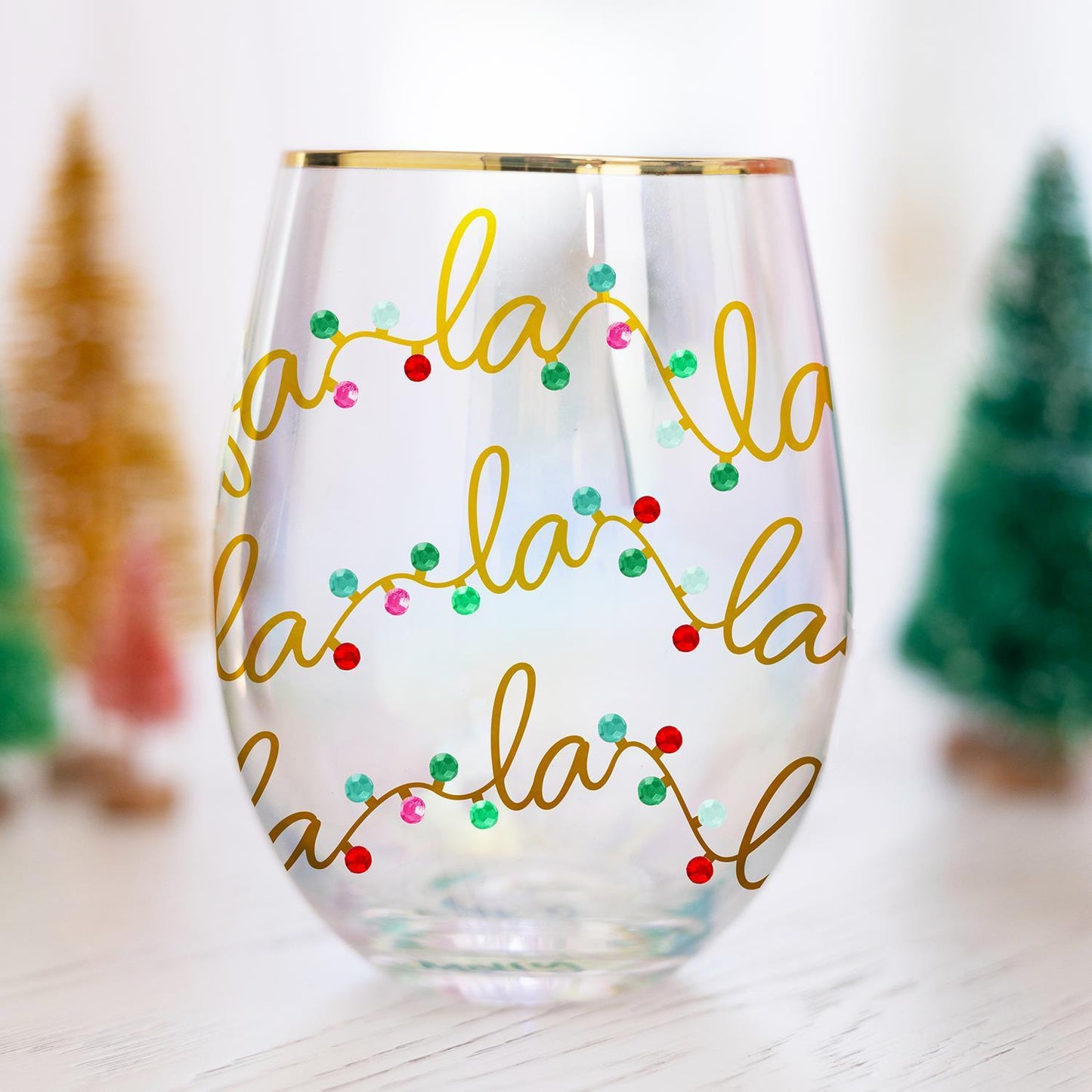 Glass Stemless Wine Falala