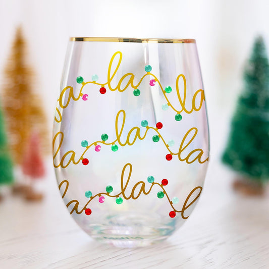 Glass Stemless Wine Falala