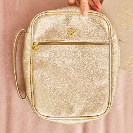 Bible Cover Champagne