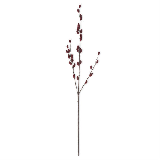 Burgundy Willow Stem 33"