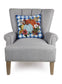 Gingham Pumpkins Hook Pillow