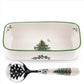 Christmas Tree Server w/Slotted Spoon