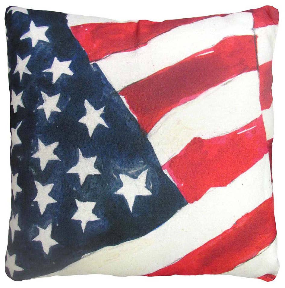 Pillow - Flag - indoor / outdoor cushion: 19x24