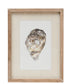 Wood Framed Wall Decor w/Oyster-4styles