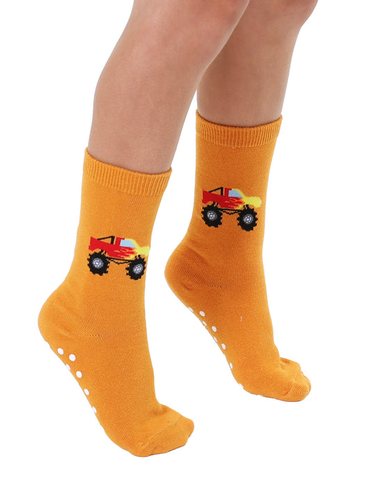 Kids Monster Truck Socks