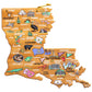 Louisiana Cutting Board with Artwork by Fish Kiss™