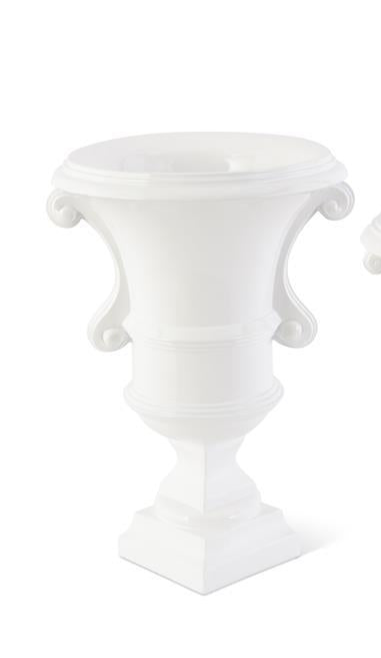 Glossy White Urns (3 Sizes)