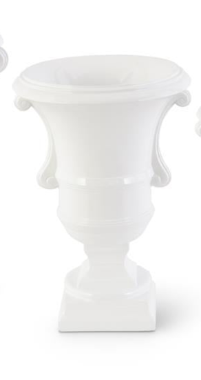 Glossy White Urns (3 Sizes)