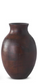 Dark Mango Wood Pot Bellied Vases (3 Sizes)