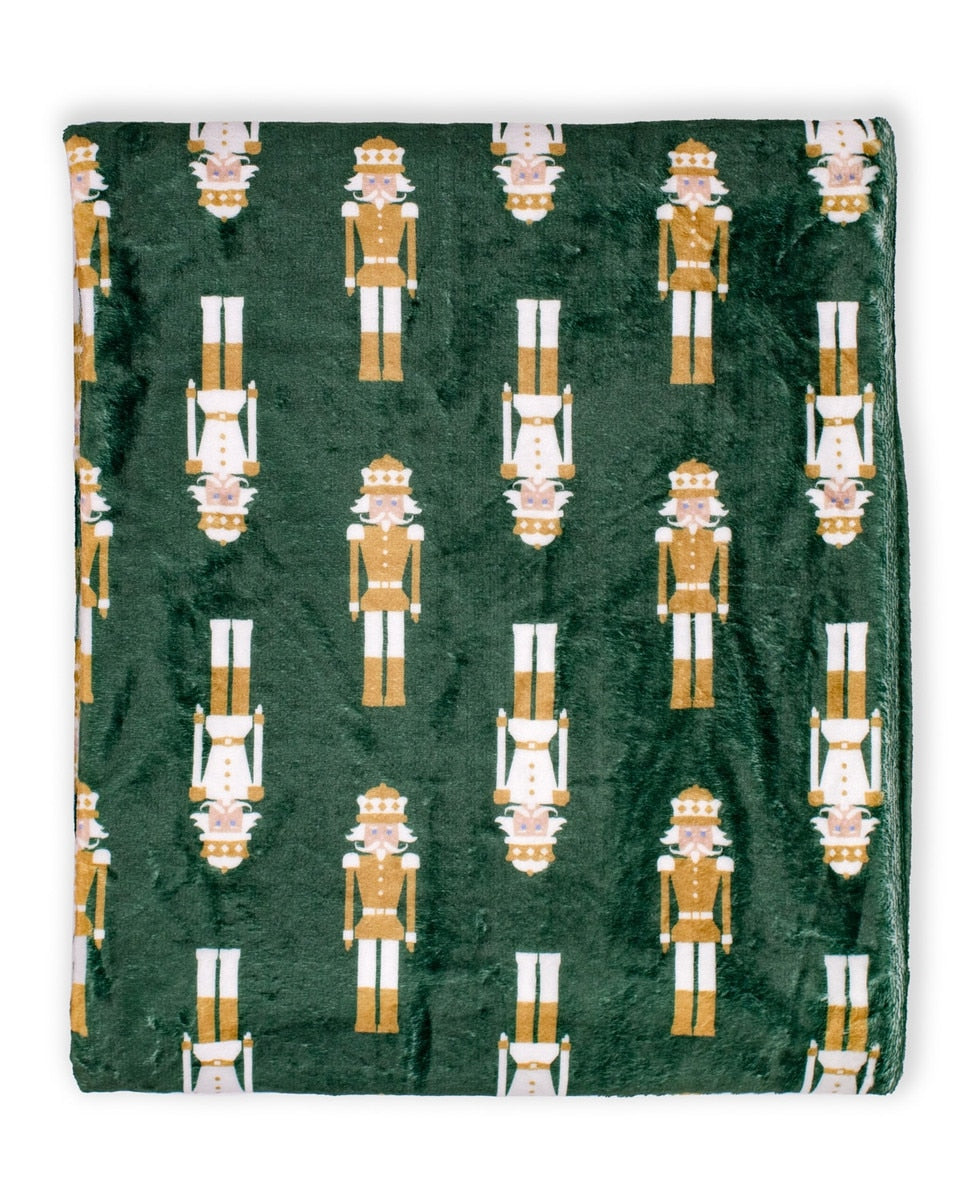 Alpine Nutcracker Throw