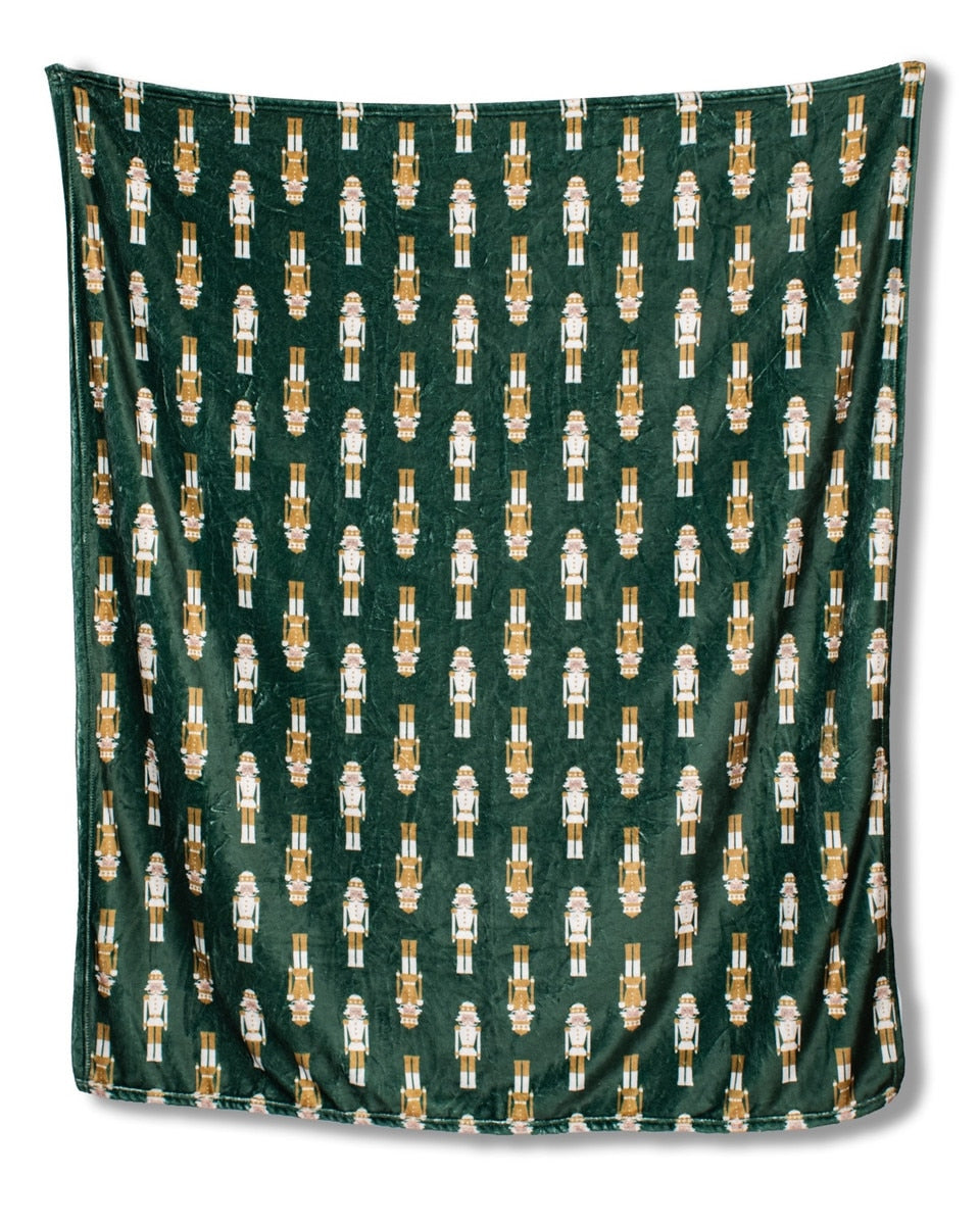 Alpine Nutcracker Throw
