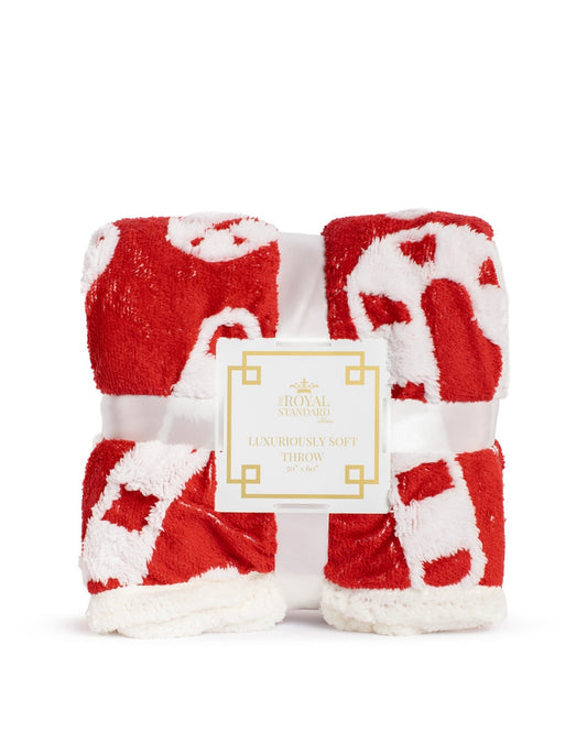 Candy Cane Throw