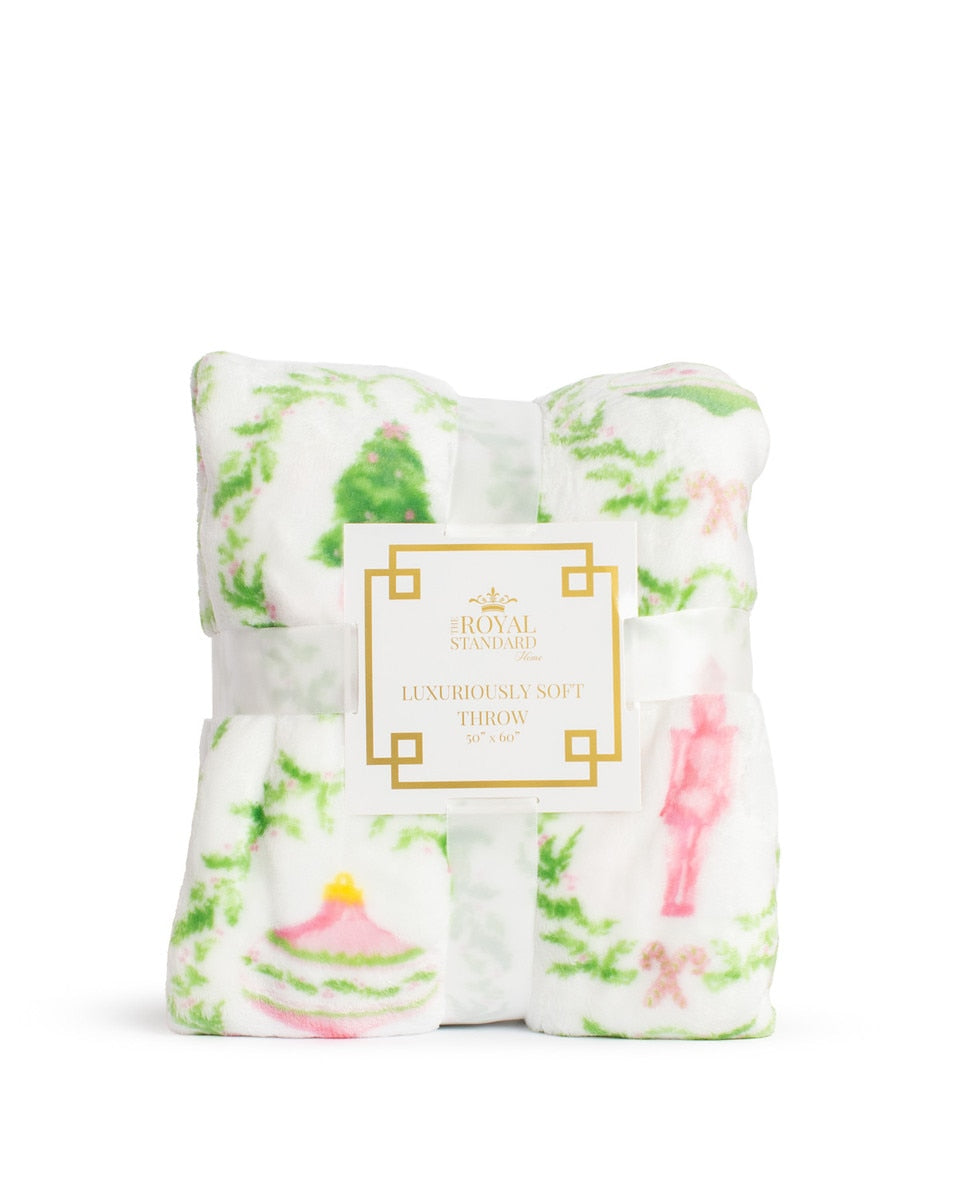 Nutcracker Trellis Throw