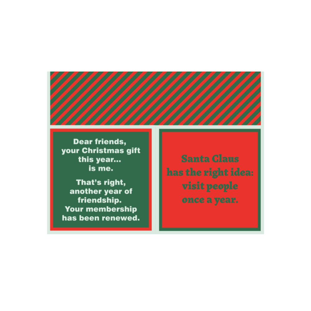 NAPKIN Xmas Santa Claus | Funny Christmas Gift
