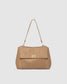 Arden Suede Shoulder Bag - Honey