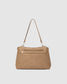 Arden Suede Shoulder Bag - Honey