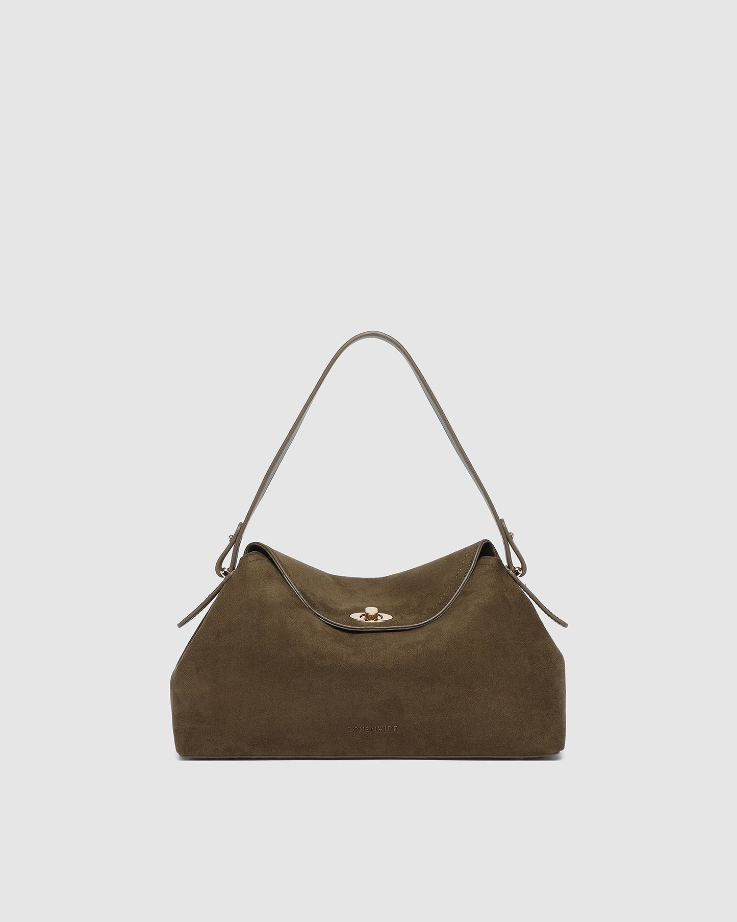 Nicole Handbag - Suede Olive