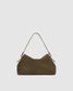 Nicole Handbag - Suede Olive
