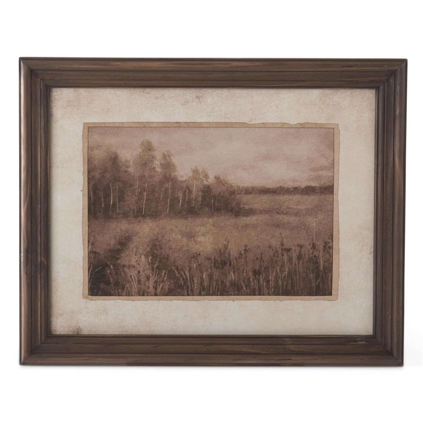 Dark Fir Wood Framed Naturescape Prints (4 Styles)