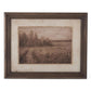 Dark Fir Wood Framed Naturescape Prints (4 Styles)