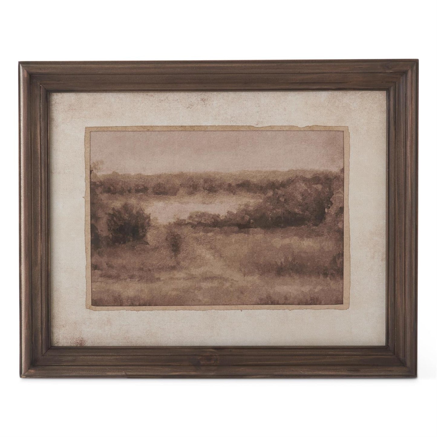 Dark Fir Wood Framed Naturescape Prints (4 Styles)