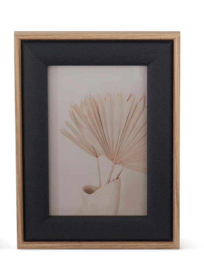 Black Linen Photo Frames (2 Sizes)