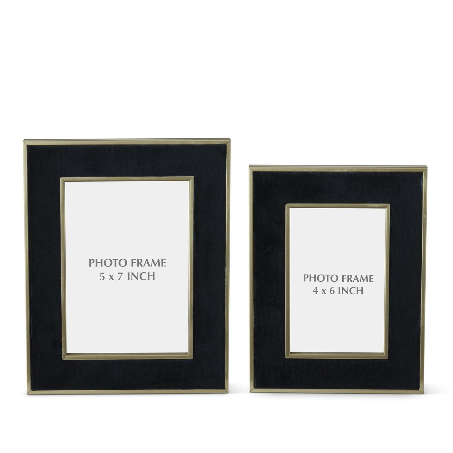 Black Velvet Photo Frames (2 Sizes)