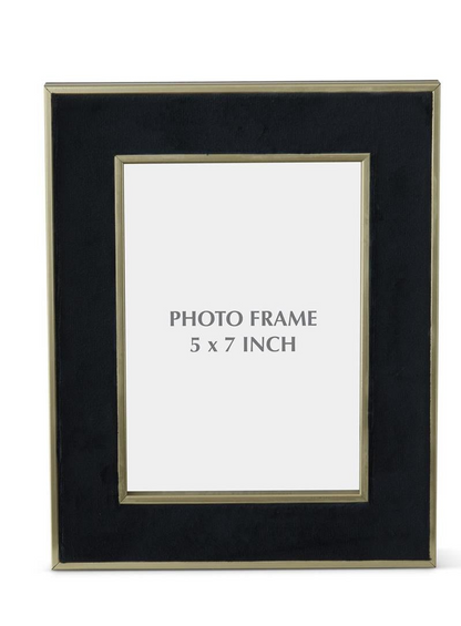 Black Velvet Photo Frames (2 Sizes)