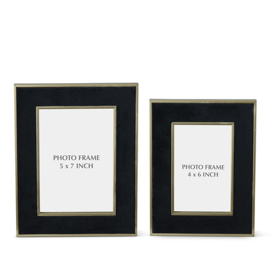 Black Velvet Photo Frames (2 Sizes)