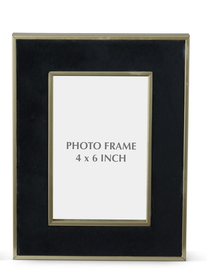 Black Velvet Photo Frames (2 Sizes)