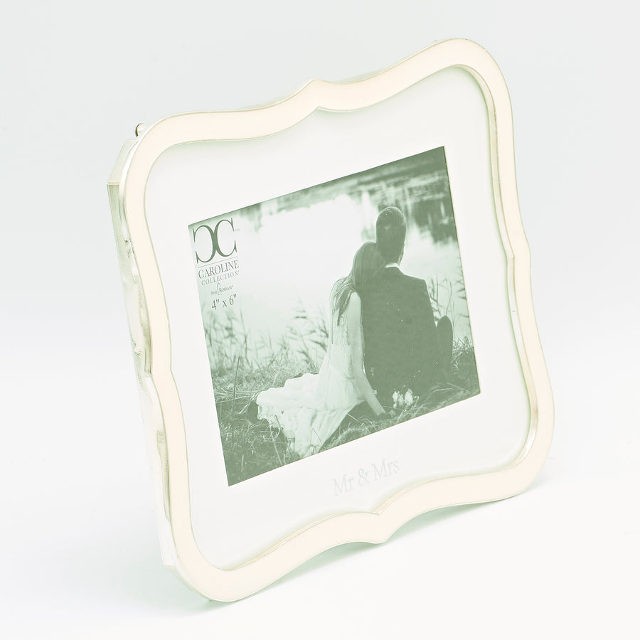 Caroline Collection Mr. & Mrs. Wedding Photo Frame