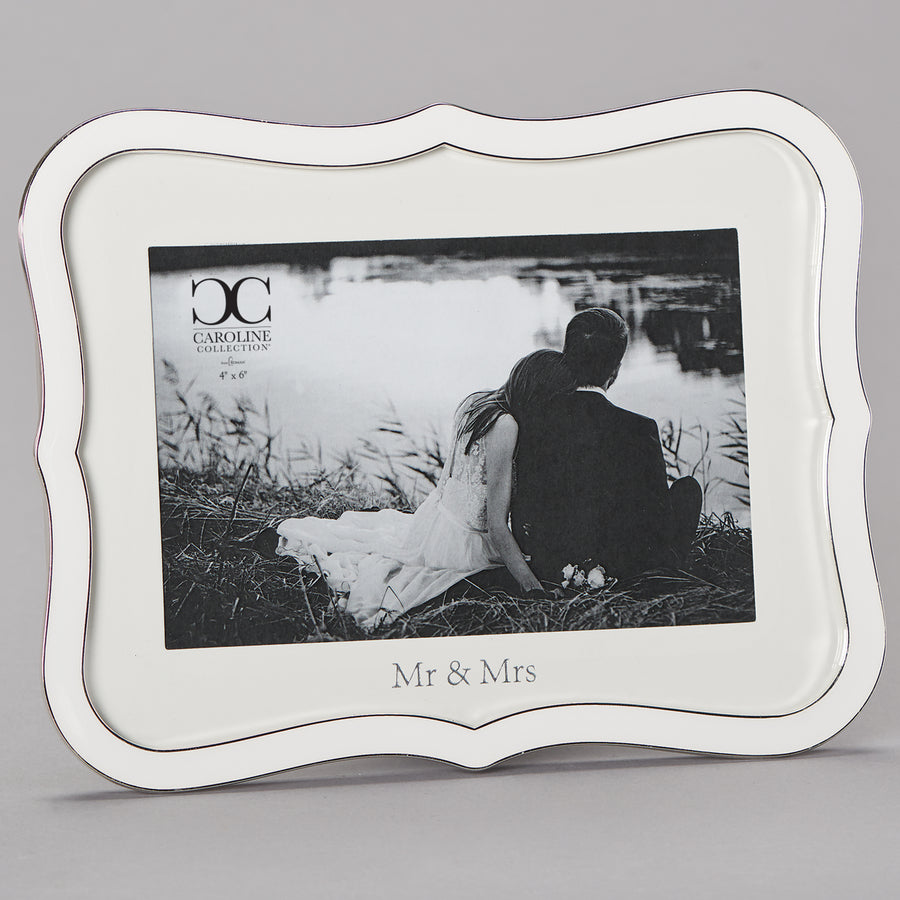 Caroline Collection Mr. & Mrs. Wedding Photo Frame