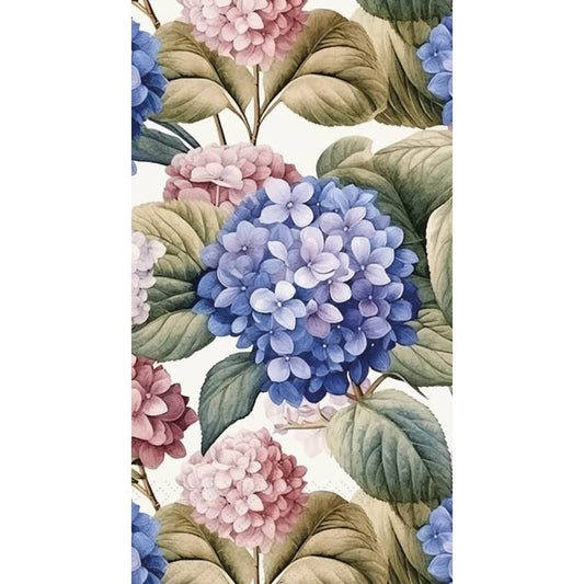 Paper Guest Towels - Painted Hydrangea