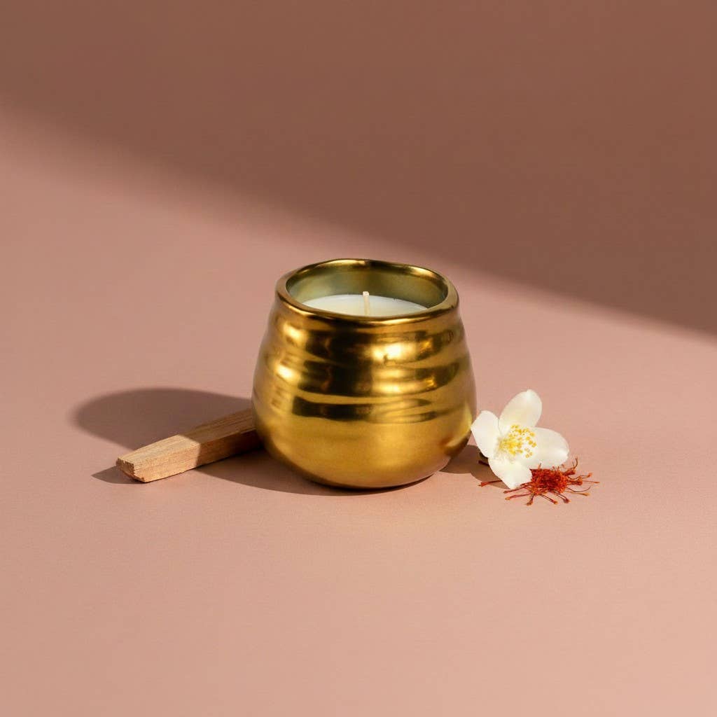 8 oz Midas Candle: Vanilla Lume