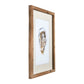 Wood Framed Wall Decor w/Oyster-4styles