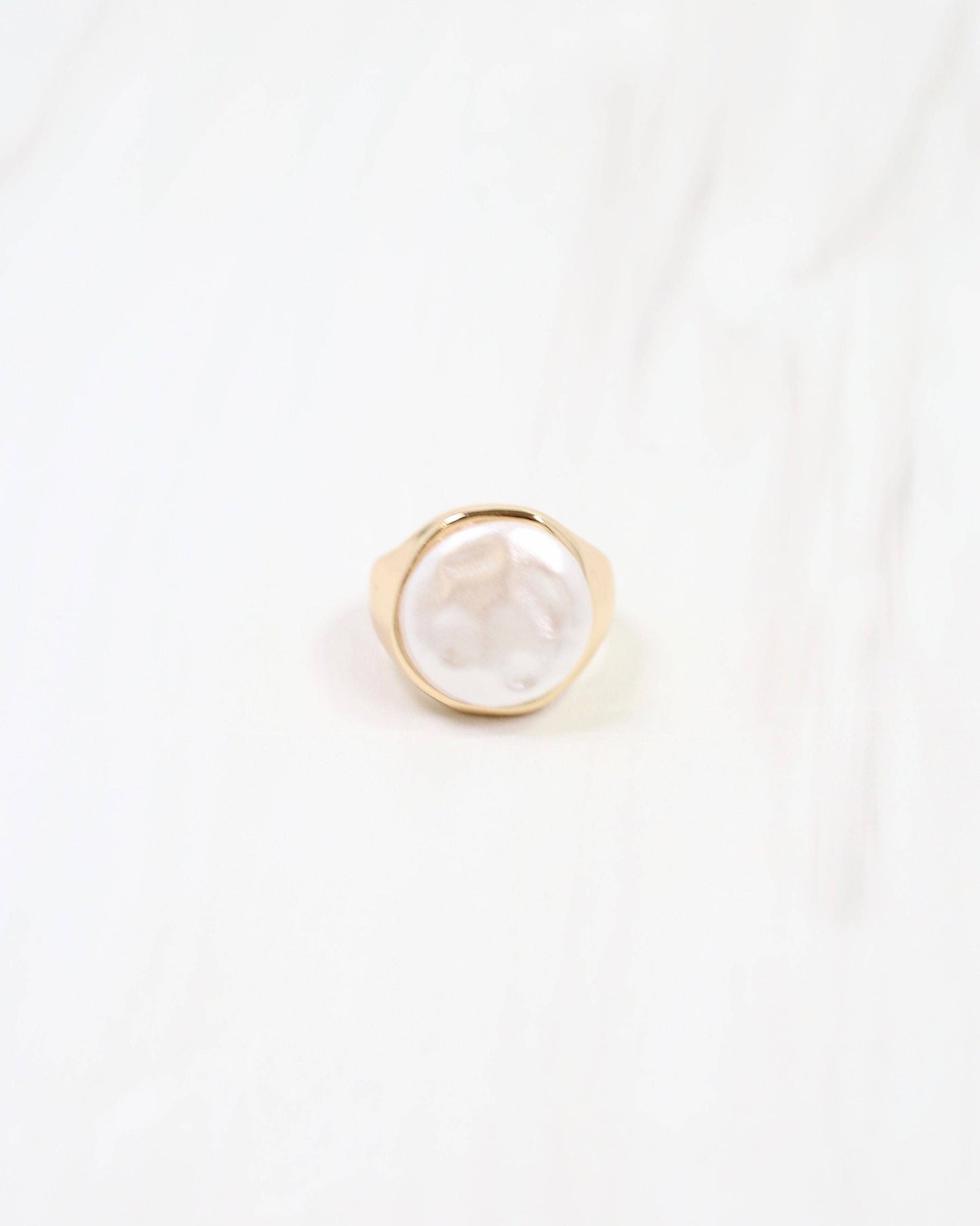 Moorhead Pearl Ring Gold
