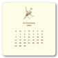 2025 Hunt Calendar with Easel