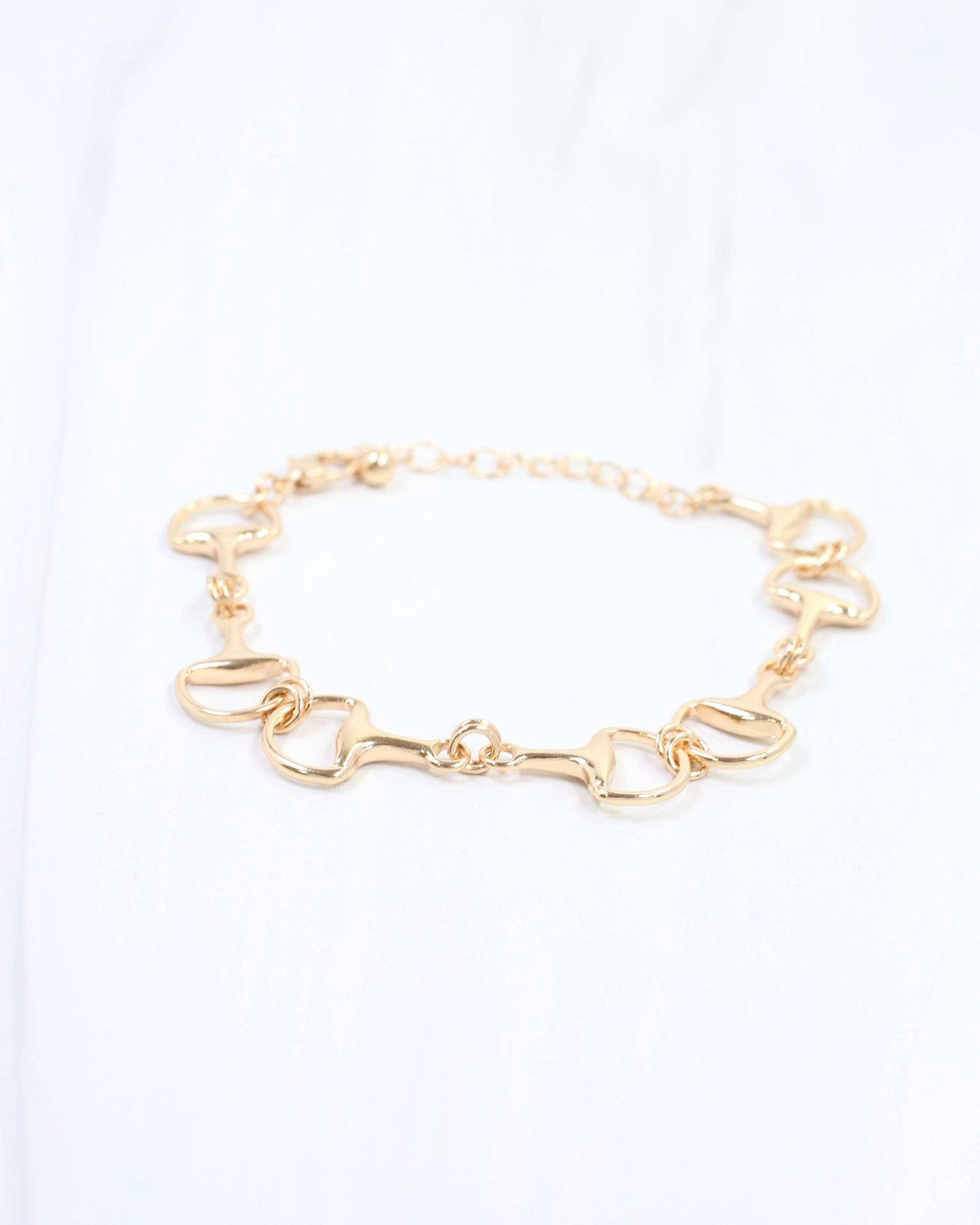 Fleming Horsebit Bracelet WR Gold