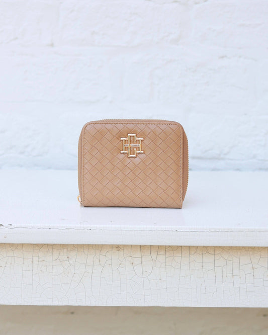 Blakely Wallet Woven Tan