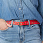 Glam Grommet Vegan Leather Belts w/Grommets (4 Colors)
