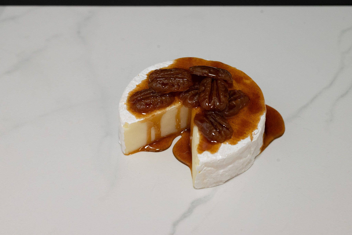 Decorative Brie Cheese Round With Pecans Tabletop Object