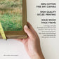 Pond in Spring - Spring Landscape Canvas Art - Wood Framed: 24x36" Extra Large Canvas Art with Thick Wood Frame