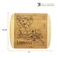 A Slice of Life Louisiana Cutting & Charcuterie Board