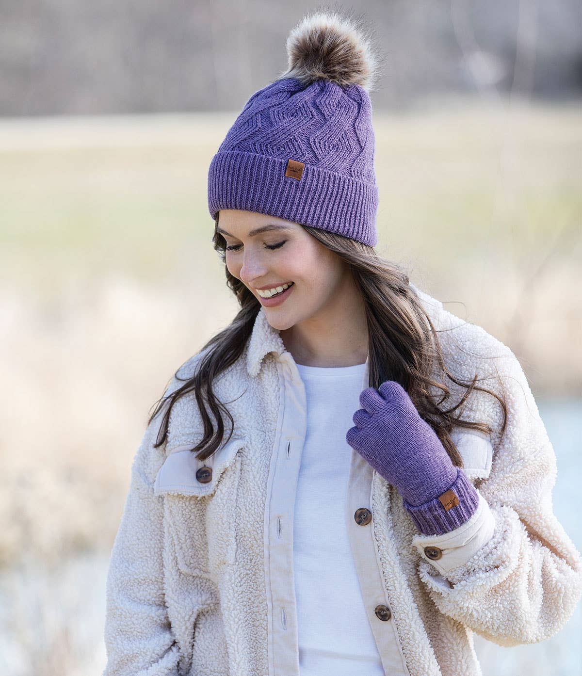 Britt's Knits Mainstay Pom Hat Open Stock: Oat