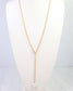 Harrodsburg Long Link Necklace with Pearl Gold: Default